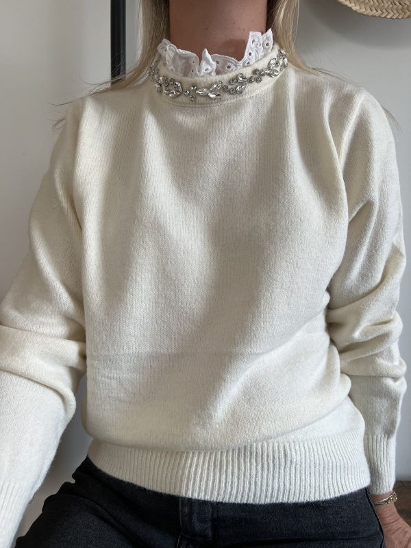 pull écru