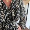 zoom sur le détail de la robe