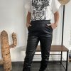 pantalon similicuir