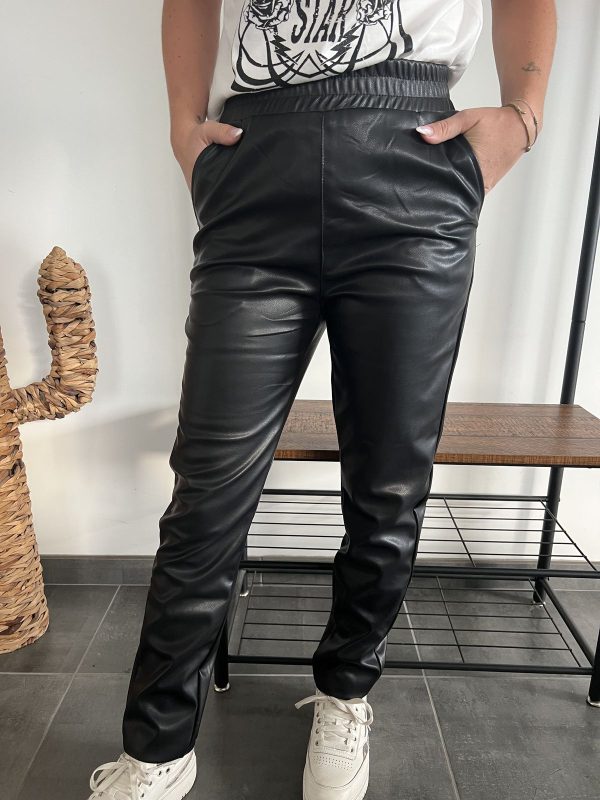 pantalon similicuir