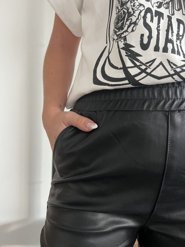 pantalon élastique à la taille