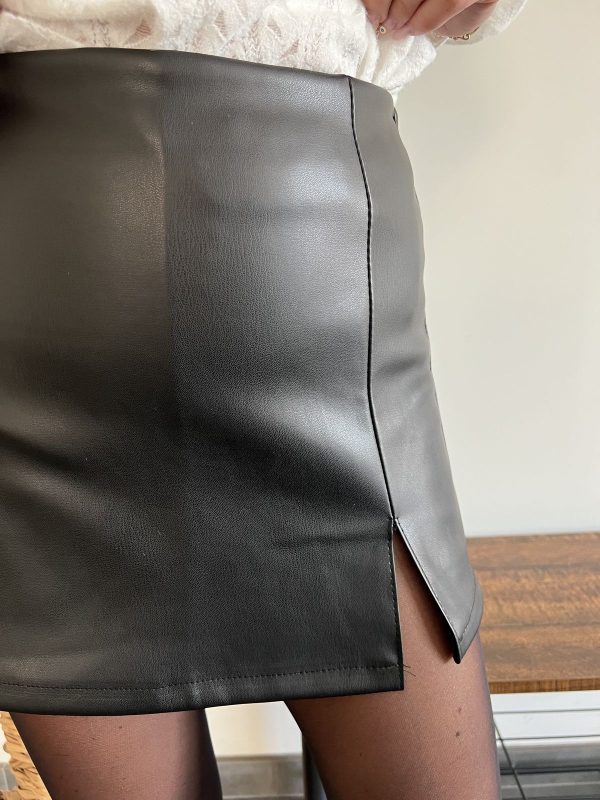 Jupe-short similicuir