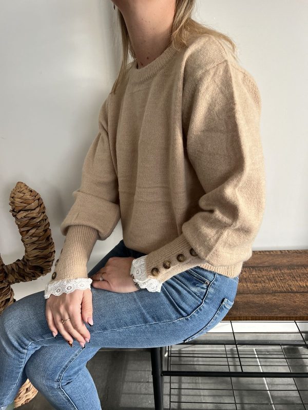 Pull beige