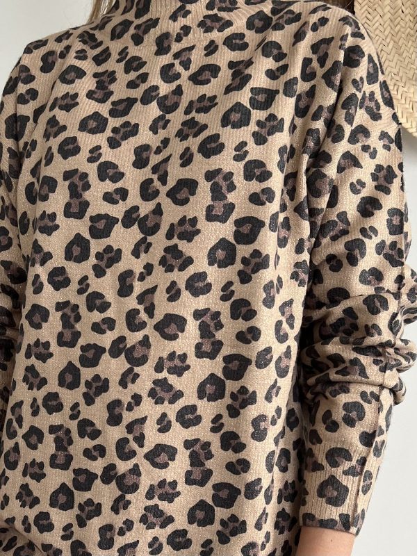 robe léopard