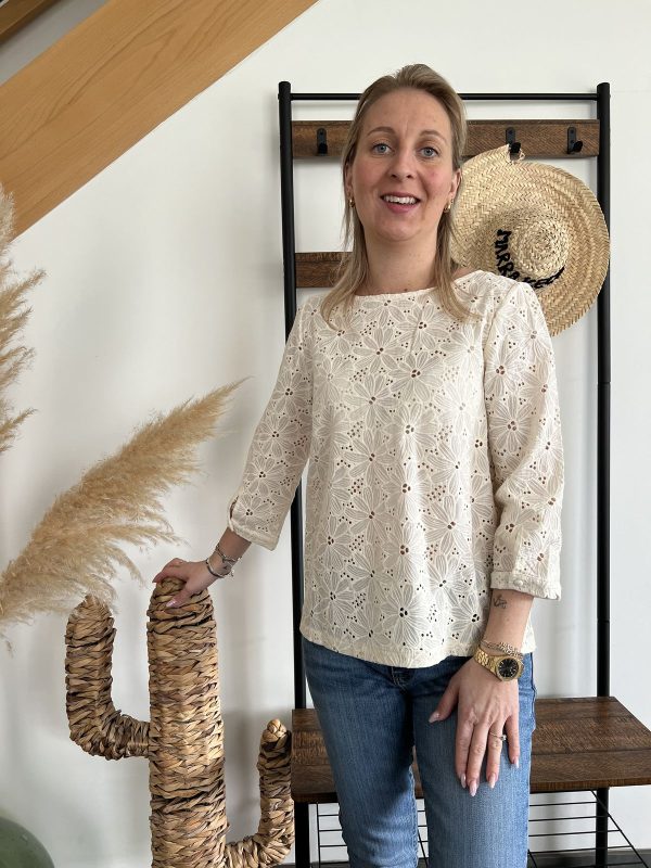Blouse broderie anglaise