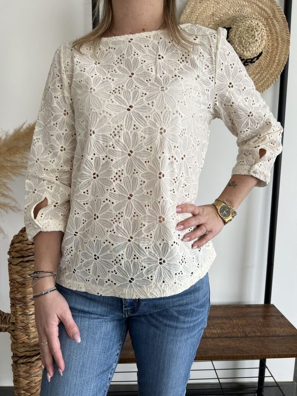 Blouse broderie anglaise
