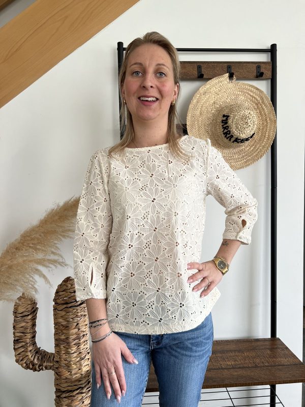 Blouse broderie anglaise