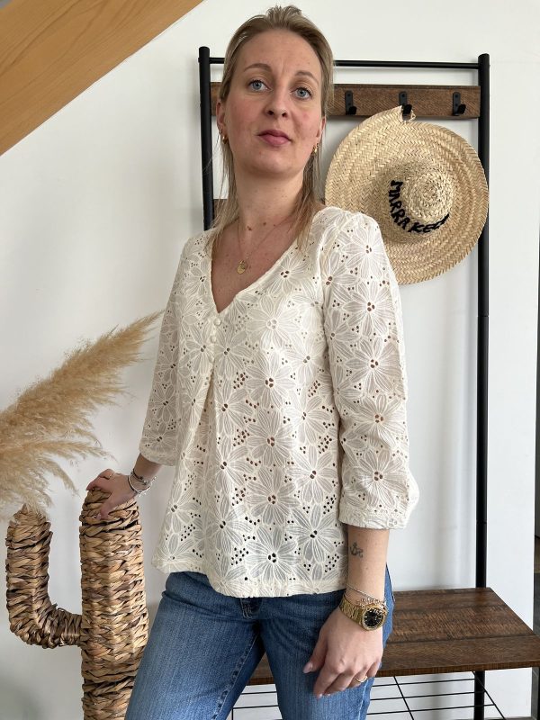 Blouse broderie anglaise