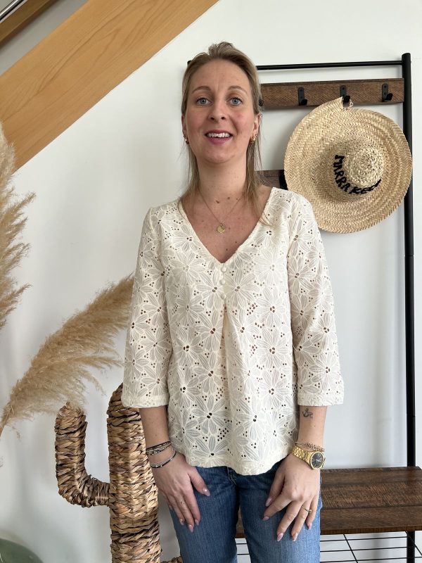 Blouse broderie anglaise