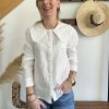 Blouse col claudine