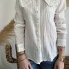 blouse col claudine