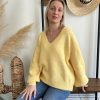 Pull jaune