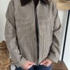 veste à motif prince de galles