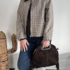 veste à motif prince de galles