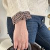 Pull chemise écru