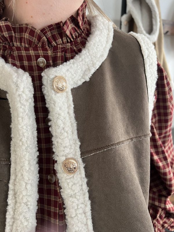 Gilet sans manches Kaki