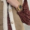 Gilet sans manches beige