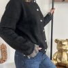 Pull chemise noir