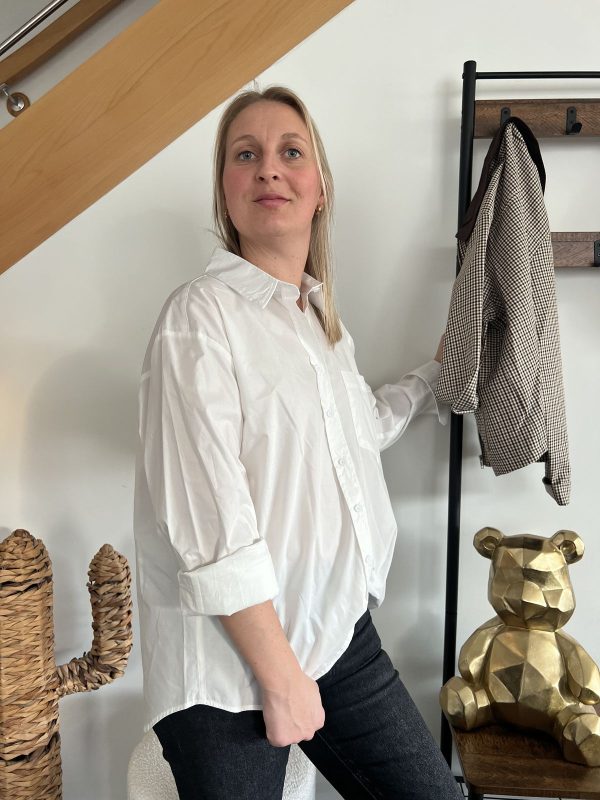 Chemise blanche femme
