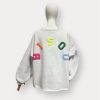 Sweat bisou gris