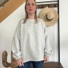 Sweat bisou gris