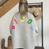 Sweat bisous multicolore