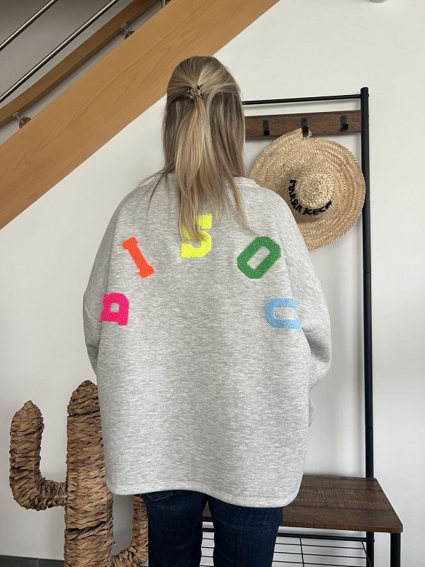 Sweat bisous multicolore
