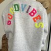 Sweat Good vibes multicolore