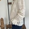 Chemise en broderie anglaise