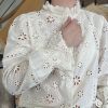Chemise en broderie anglaise