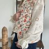 Veste sans manches floral