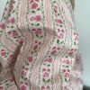 Blouse fleurie rose