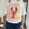 T-shirt homard pour femme