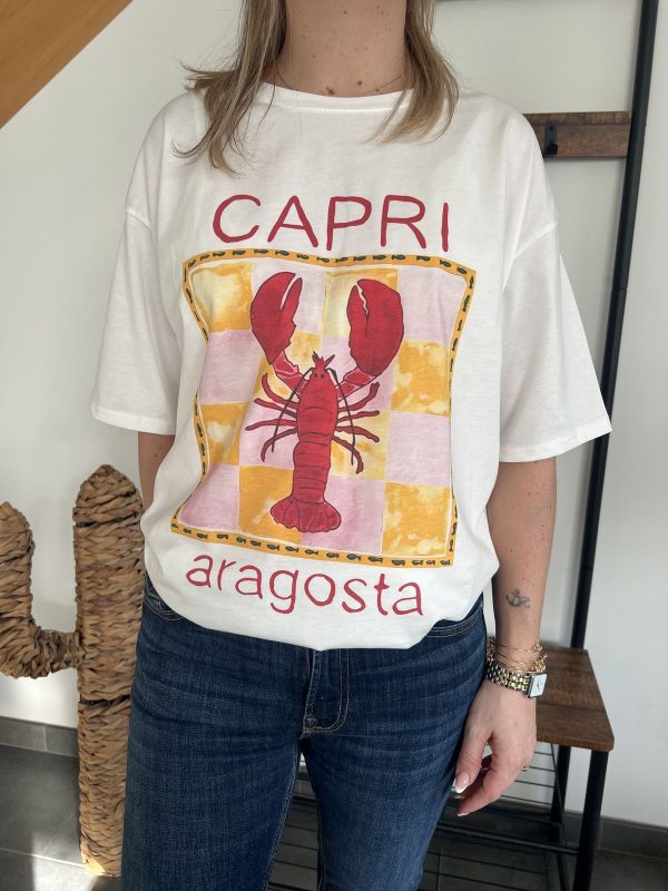 T-shirt homard pour femme