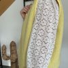 veste sans manches jaune