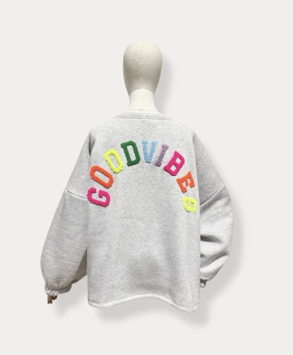 Sweat Good vibes multicolore