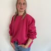 sweat bisou fuchsia