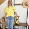 T-shirt Aloha jaune