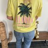 T-shirt Aloha jaune