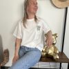 T-shirt crabe blanc