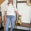 T-shirt crabe blanc
