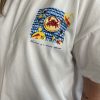 T-shirt crabe blanc