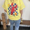 T-shirt homard jaune
