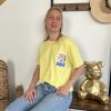 T-shirt Italy jaune