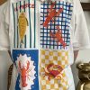 T-shirt homard blanc