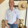 Chemise homard femme