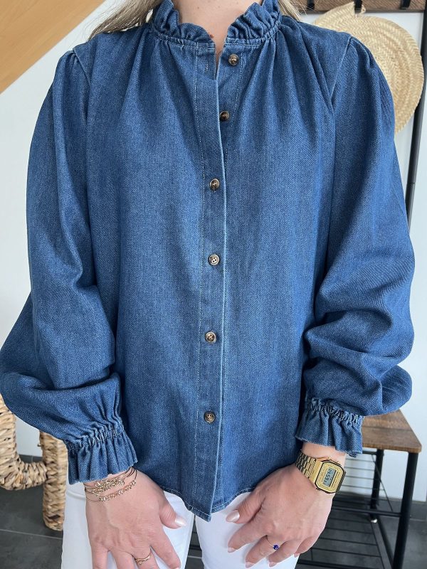 Chemise en jean femme