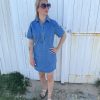 Robe en jean