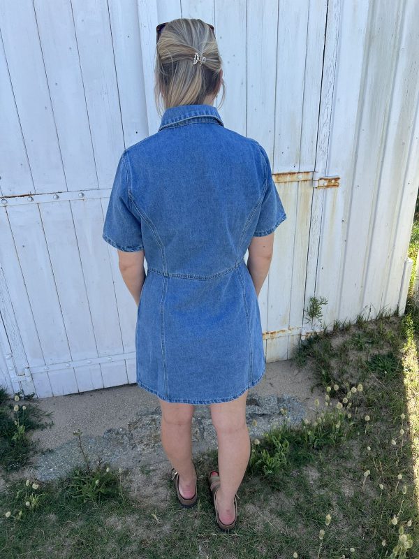 Robe en jean